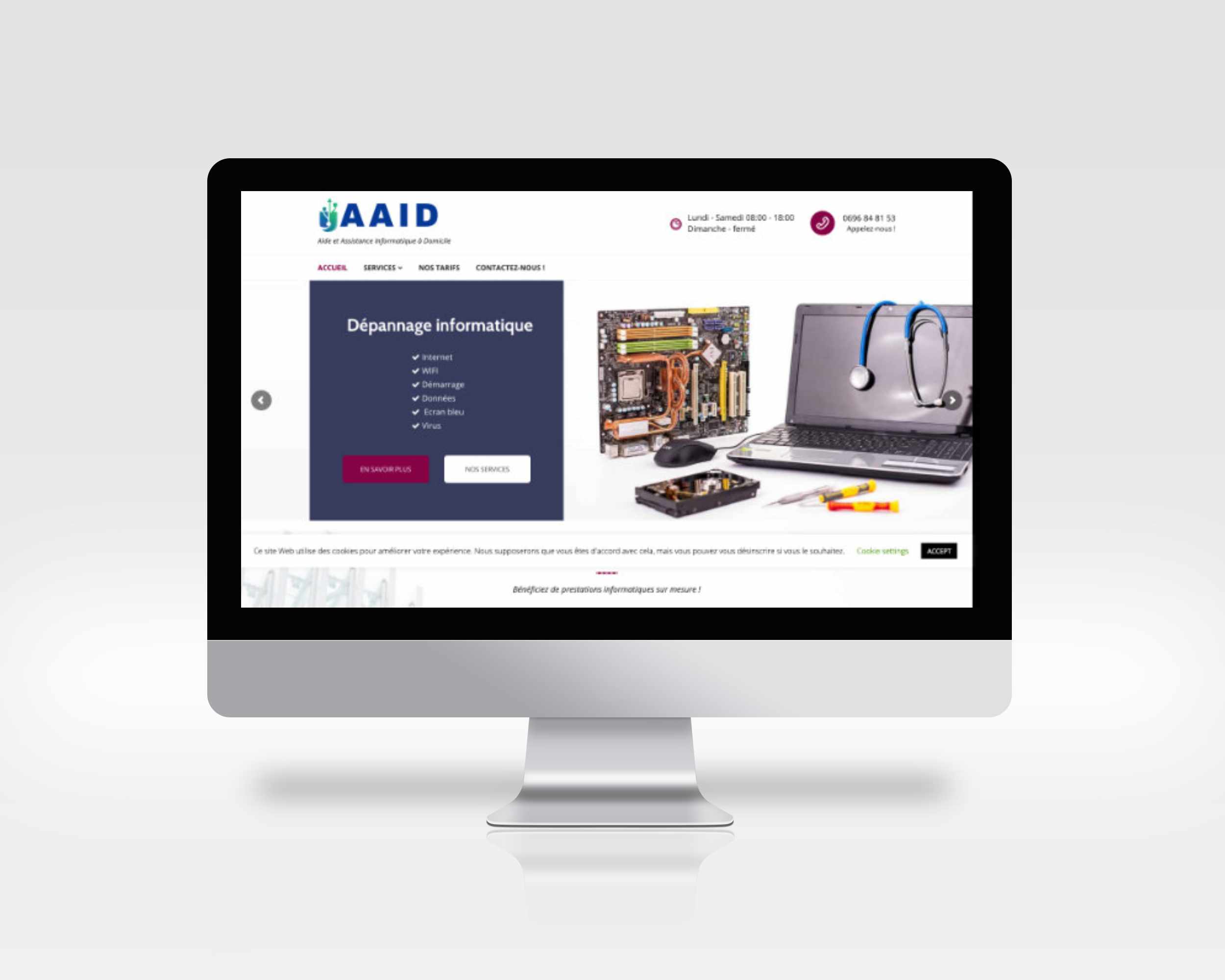 AAID - Site de maintenance informatique