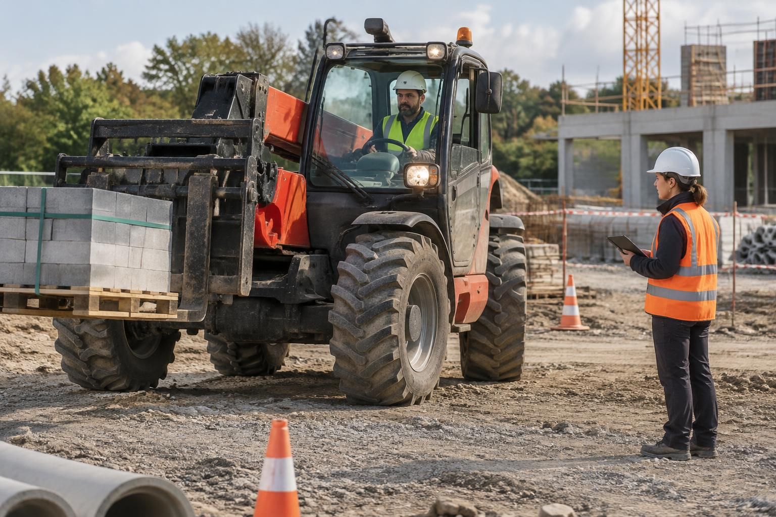 découvrez la formation caces catégorie f, sa durée de validité et la réglementation r482 applicable à la conduite des chariots de manutention tout-terrain.