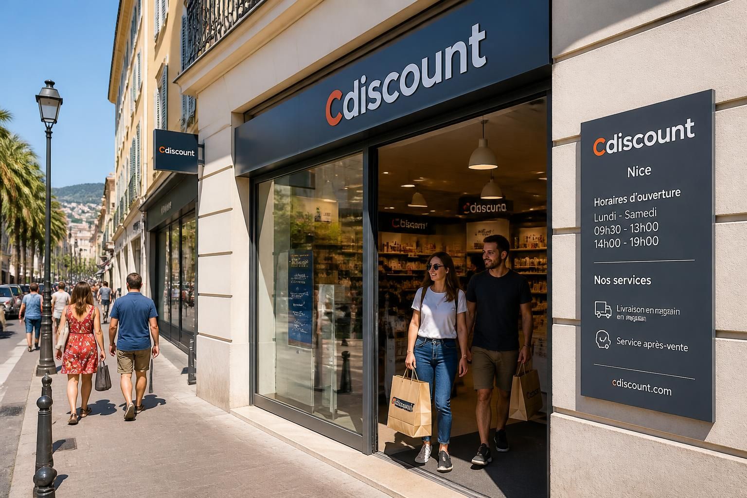 découvrez l'adresse, les horaires d'ouverture et les services disponibles au magasin cdiscount de nice pour une expérience d'achat optimale.